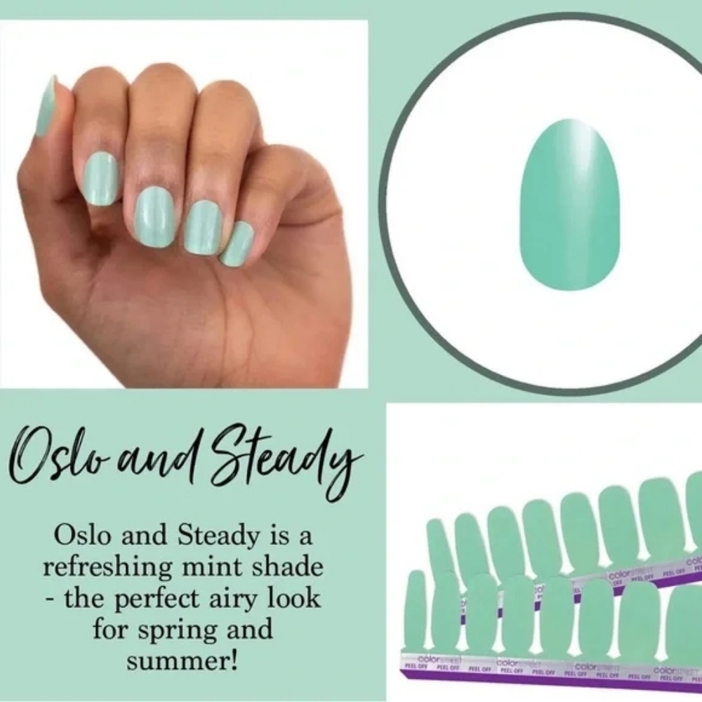 Oslo and Steady Mint Colorstreet